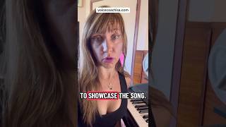 Sing The Song To Showcase The Song Not Your Voice