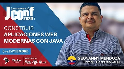 Construir aplicaciones web modernas con Java - Geovanny Mendoza