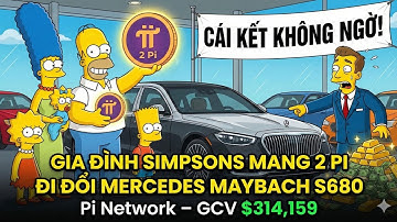 Pi Network GCV 314159$ | Gia Đình Simpsons Nghĩ Mình Giàu 16 Tỷ Và Cái Kết Tại Showroom Mercedes