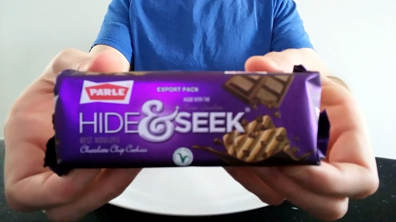 Parle S Hide Seek Chocolate Chip Cookies Review Youtube