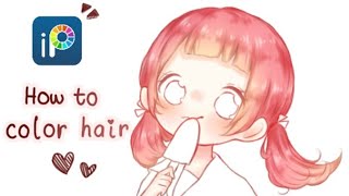 Cách Tô Tóc Đơn Giản Trên Ibispaint X |《Tutorial To Color Hair》 - Youtube