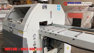 MÁY CƯA CẮT NHANH - MÁY CƯA LOẠI BỎ MẮT GỖ -MÁY CẮT CHỌN LỌC- MÁY CẮT KHUYẾT TẬT TỐC ĐỘ CAO CFS 100