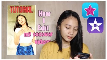 HOW I EDIT/MAKE MY SASSWAR VIDEOS (for ios) || Nicole Beguña