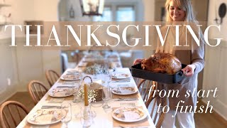 Hosting Thanksgiving Step by Step - Come Along with Me!