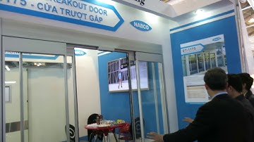 Trải nghiệm cửa tự động Breakout tại Vietbuild 2017