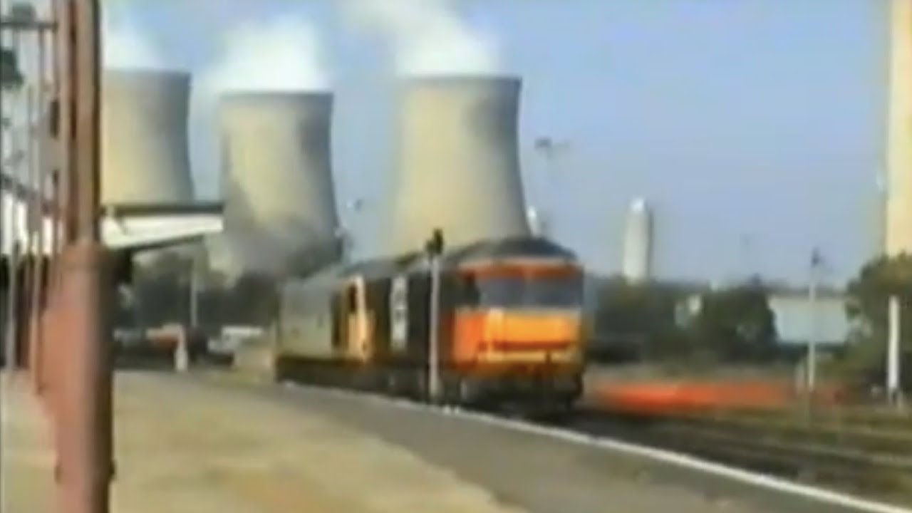 Trains Reading, Didcot, Dawlish Sea wall and Exeter St Davids in 1997/98. things have changed a lot