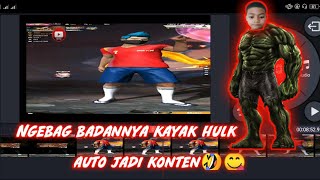 Lagi Nyari Konten Di Kagetin Ngebag Unik Badannya Kayak Hulk Bikin Ngakak Di Bermuda Lucu