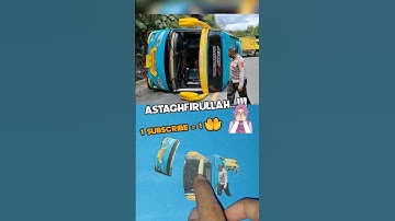 Astaghfirullah!!! bus telolet basuri tiduran tengah jalan #truck #crash #shorts