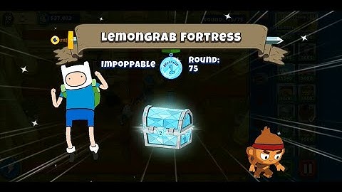 Lemongrab Fortress(Impoppable) | Lemongrab | Bloons Adventure Time TD | Episode 142