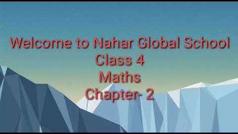 Class 4 | Maths | Chapter 2 | Addition and Subtraction | Ex. 2.5