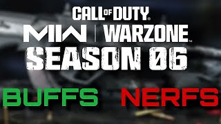 All Nerfs and Buffs in Warzone 2 Season 6: What are the Meta Weapons Now -  The SportsRush