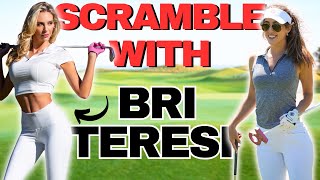 6 Hole Scramble with MODEL, Bri Teresi! | Sabrina Andolpho