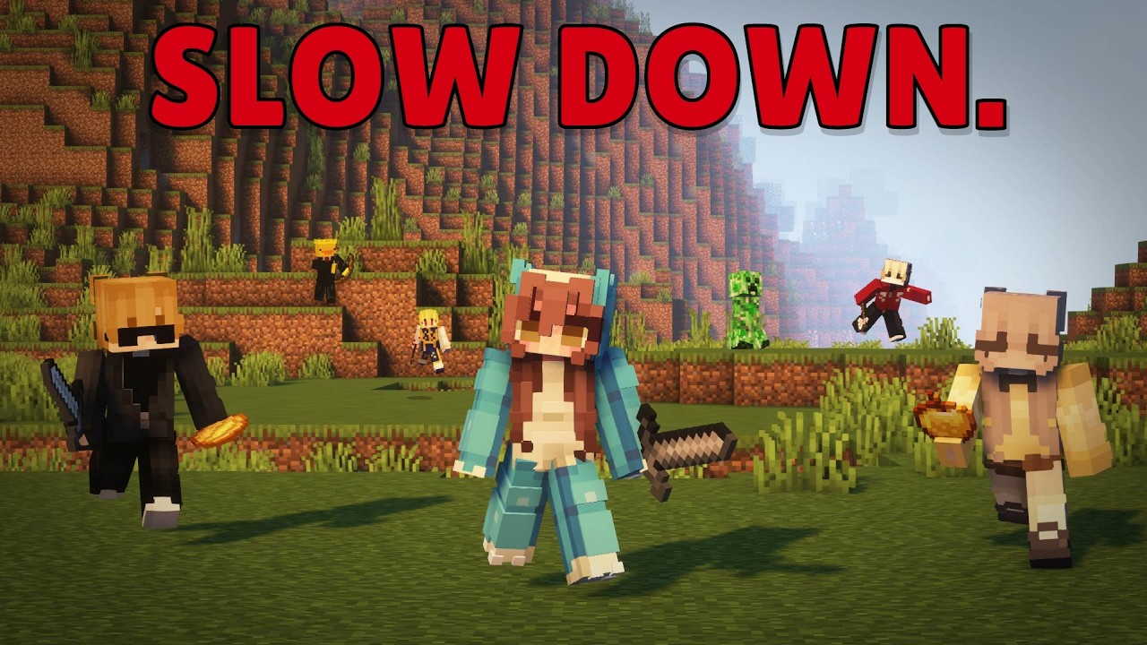 Slow Riot Minecraft Minecraft But We're Slow - YouTube