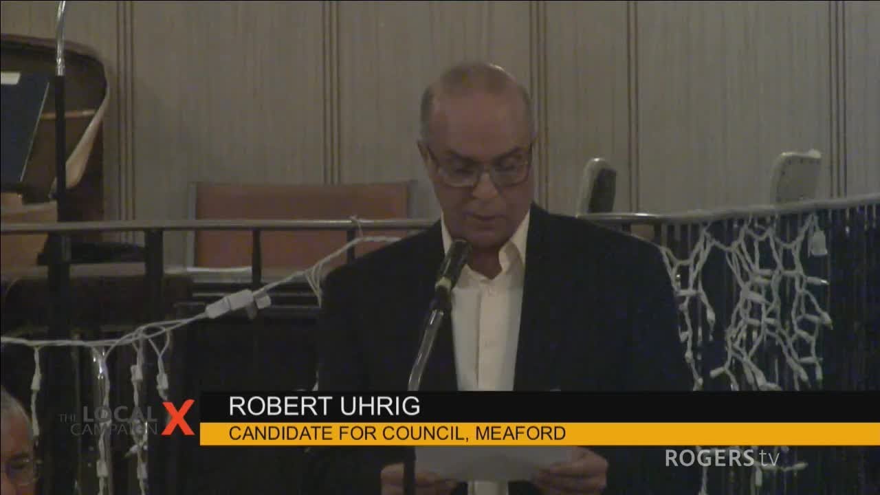 Meaford All Candidates Meeting