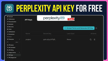How to get Perplexity API Key for FREE (🚨Limited Time) | Perplexity API Key Free