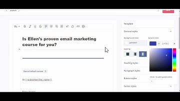 How to customize an Email Template in ConvertKit and promote a JV partner