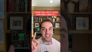 Trump Only Sold 1 Gold Card. #news #trump #funny #comedy #meme