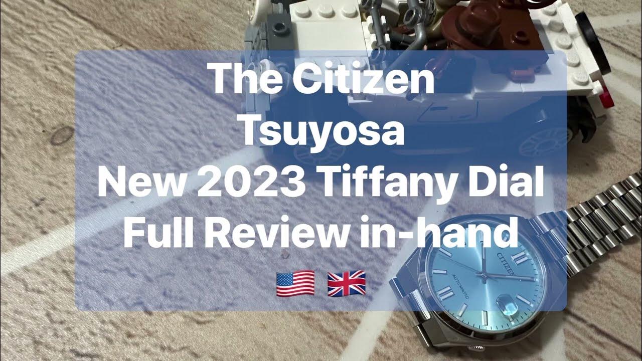 Citizen Tsuyosa Mechanical NJ0151-88M Tiffany Blue Green Teal