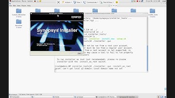 Installation procedure Of Synopsys Tools