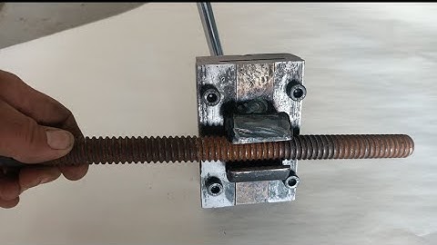 Half Nut for Homemade Lathe Machine