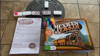 Unboxing Mexican Train Dominoes Game Rules Explained by carandtrain 16 views 3 weeks ago 5 minutes, 31 seconds