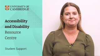 Accessibility and Disability Resource Centre (ADRC) | Student Support at Cambridge