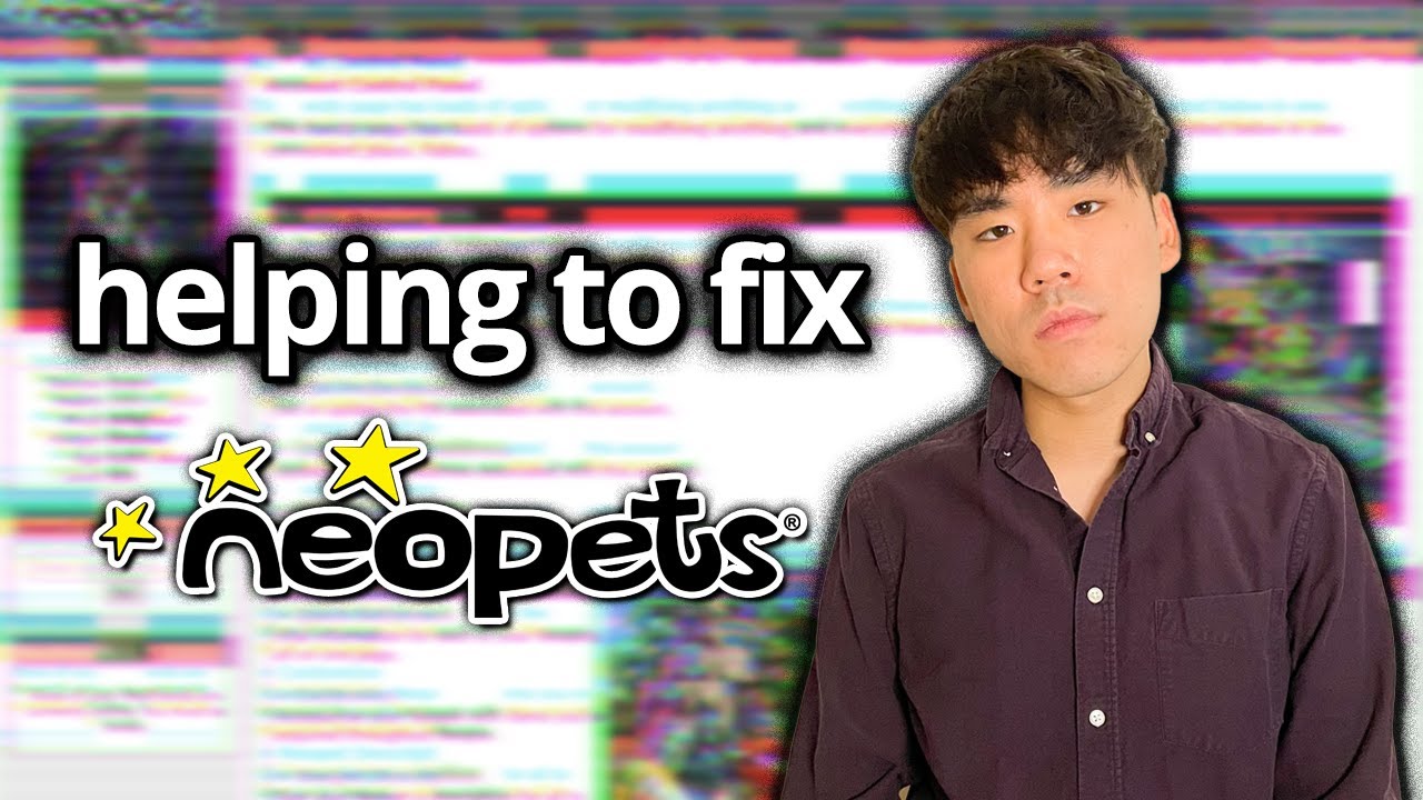how im going to help fix Neopets