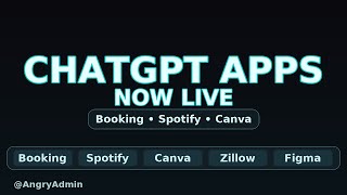 Stop Just Chatting—Start DOING: #chatgpt  Apps + New SDK Explained