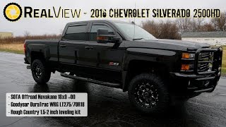 RealView - Leveled 2016 Chevy Silverado 2500HD w/ 18" SOTA Novakanes & 33" Goodyear DuraTracs