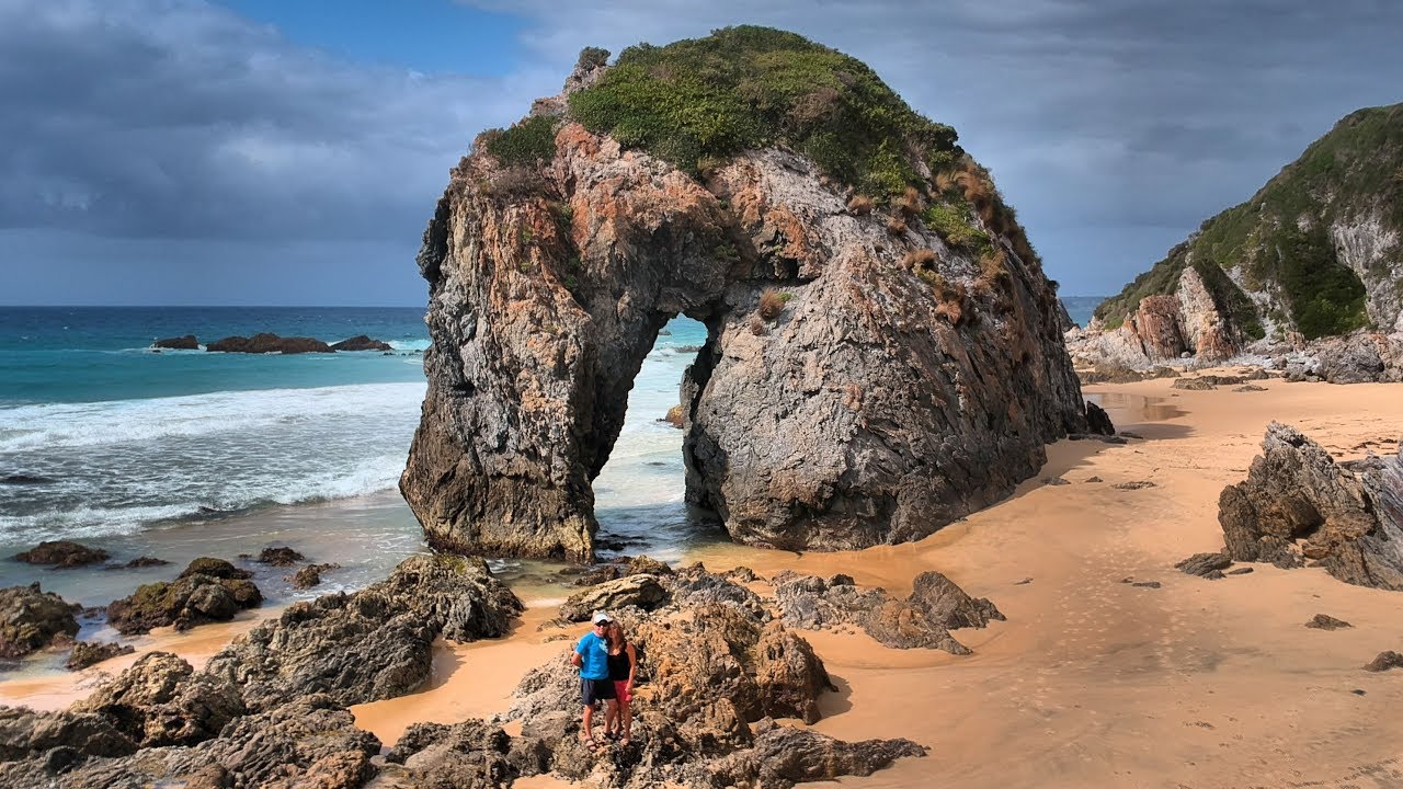 Horse Head Rock and Camel Rock, Bermagui, New South Wales. YouTube