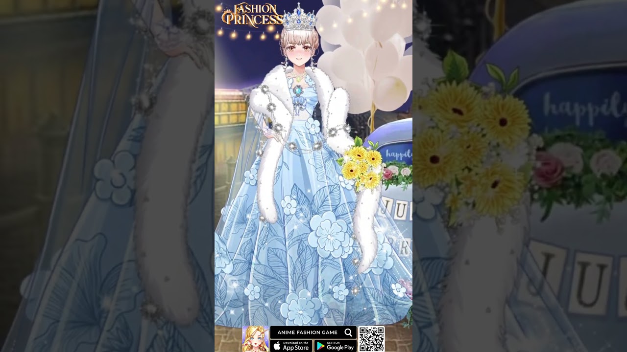 Fashion Princess Game - Anime Wedding Dress, Anime Dress Up & Makeup Game for Girls 