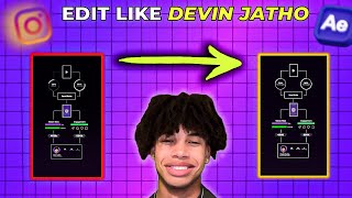 FULL BREAKDOWN - How to edit Short Form like Devin Jatho in After Effects