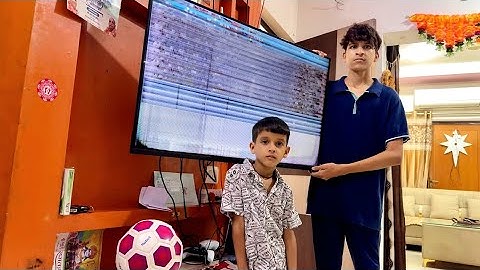 Kunali Ne TV Tood Diya 😱 @souravjvlogs @piyushjocgaming