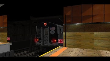 OpenBve NYC Subway; On Board R160B f train Jamica 179st to 21st Qns