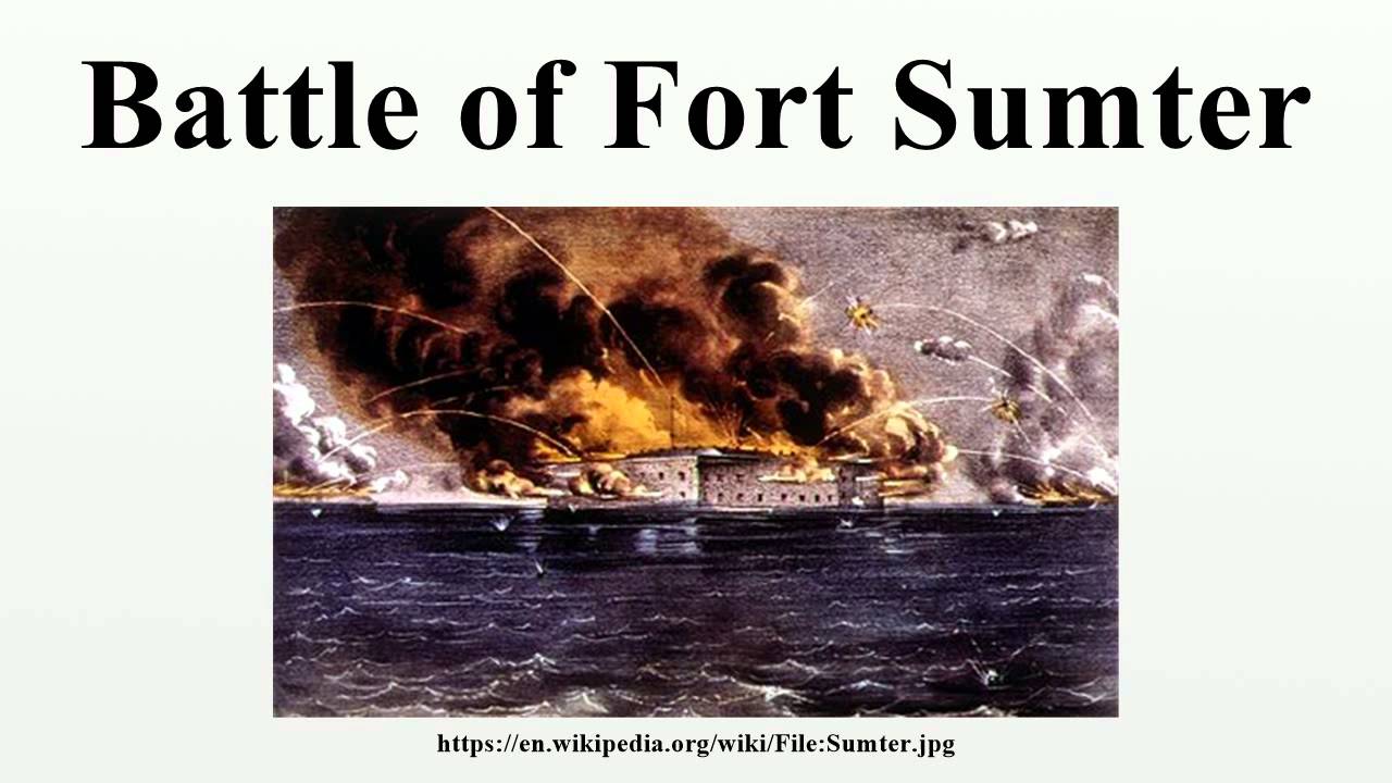 where did the battle of fort sumter take place