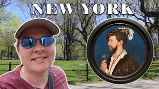 NYC, the Holbein Exhibit and fabric Haul