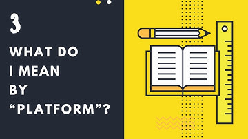 What do I mean by “platform”? - Content Management System(CMS)