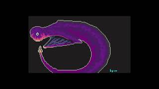 Making an Abyssal Gulper Eel in Pixel Art!
