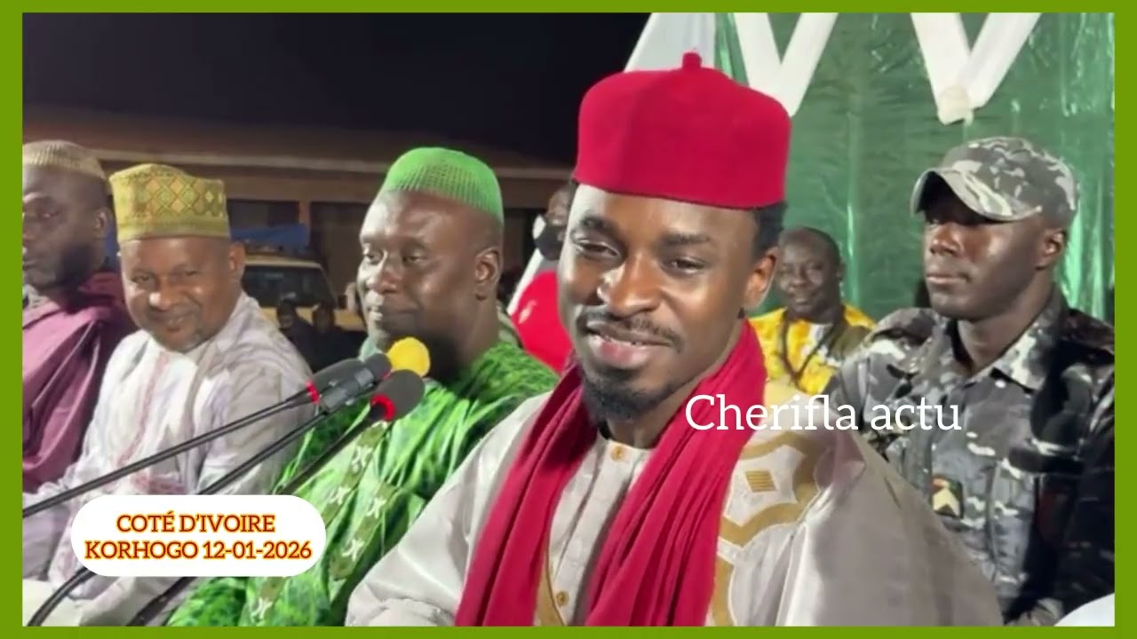 CHÉRIF IBA HAIDARA DGP EN COTÉ D’IVOIRE KORHOGO 12-01-2026