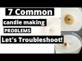 7 Common Candle Making Problems | Soy Wax Troubleshooting + Freebie!