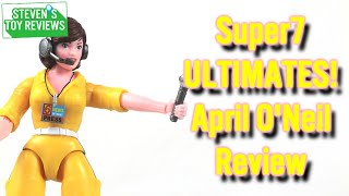Super7 Wave 3 Teenage Mutant Ninja Turtles Ultimates April O'Neil Review