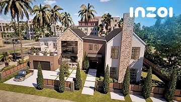 Huge Family Home: InZOI Speed Build | Early Access Playtest
