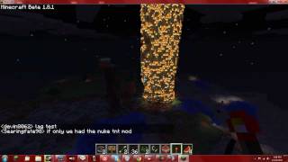 Giant Tree Burning Time Lapse, Nickfosts Minecraft Server