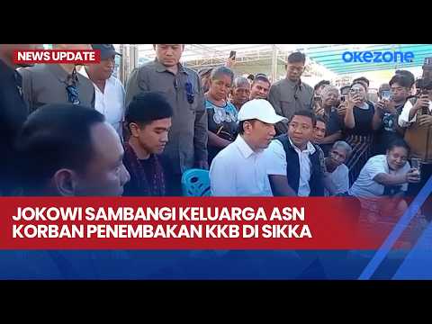 Jokowi Visits Family of ASN Victim of KKB Shooting in Sikka | News Update