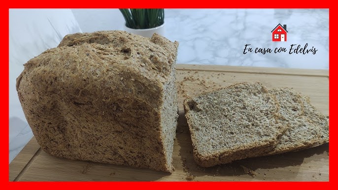 Pan de molde clásico sin gluten (panificadora Moulinex Home Bread Baguette)