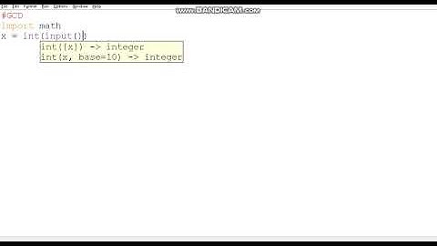 Python Programming - GCD