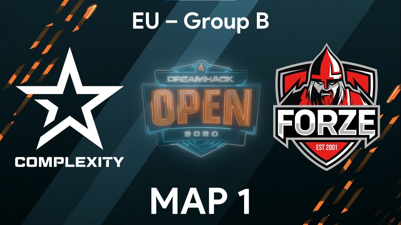 Complexity vs. ForZe [Overpass] Map 1 - Group B - DreamHack OPEN Summer EU 2020