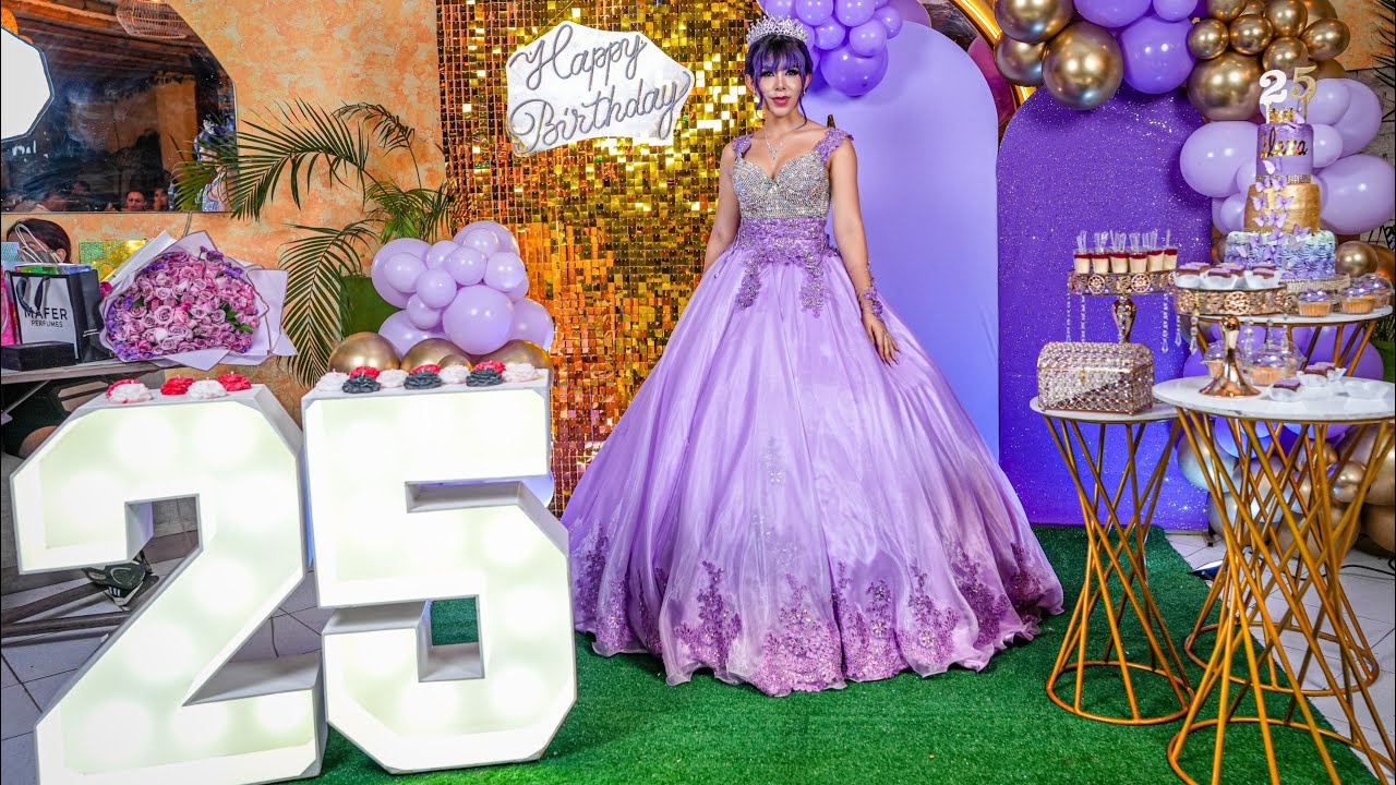 MI FIESTA DE 15/25 AÑOS 💜