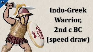 Indo-Greek Warrior (speed draw)