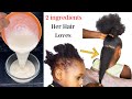 2 Important Ingredients Her Hair Loves .Helps To Stop Breakage, Moisturise n Promotes Hair Growth